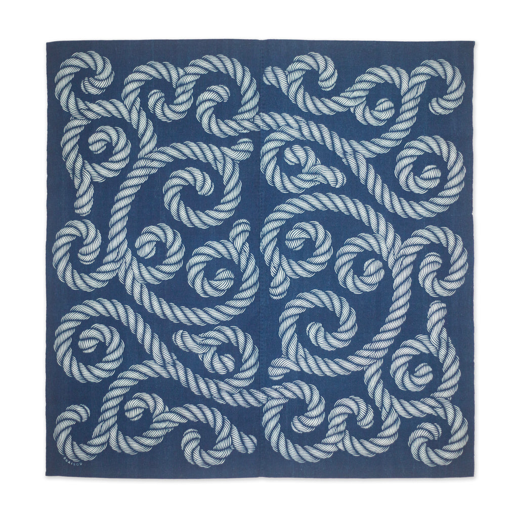 Furoshiki "Karakusa Rope Pattern"