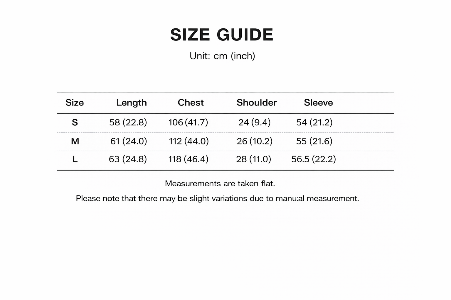 Heavyweight sweatshirt