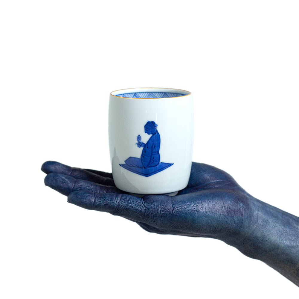 Teacup Flute Player / KUTANI CHOEMON