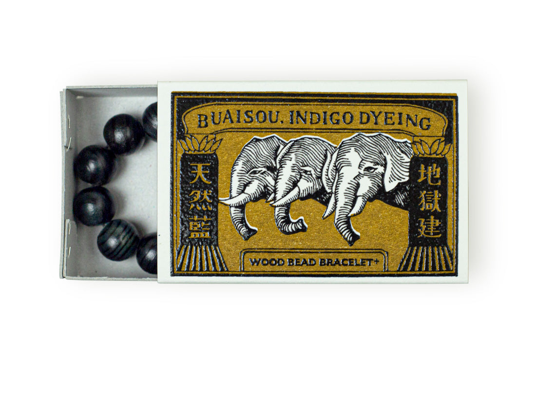 Yakusugi bead bracelet +(plus)